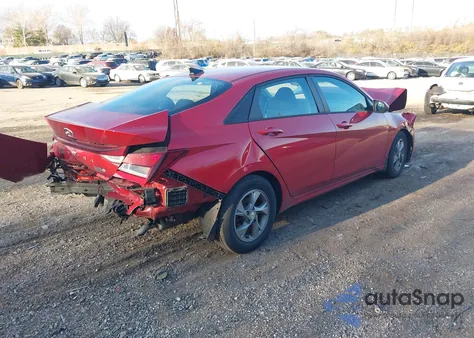 2022 Hyundai Elantra Se z USA, uszkodzony, nr VIN 5NPLL4AG6NH082432